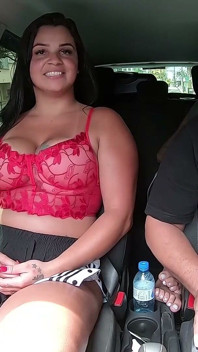Cristine Castelary Arrives in São Paulo and Gets Naked in the Streets While Hitching a Ride with Ted - Gih Rocha