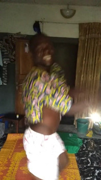 Cum with Bucket Is Not Easy to Make Love