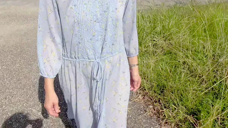 hiro_mayu_couple_jp: Mayu no72 naakt in een doorzichtige jurkseks