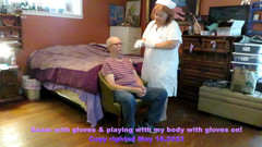 BBW nurse Vicki adventures with friends: Krankenschwester Vicki untersucht einen neuen zu hause und führt später...