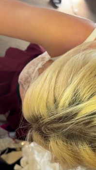 Úžasně krásná nejžhavější blondýnka Všechny přírodní velké kozy velký zadek dívka zkouší na haul ruiny honění orgasmus se zničeným výstřikem