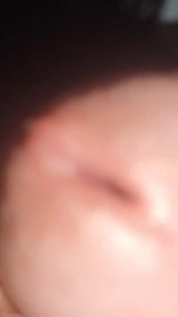 Creamy Pre-cum Slowly Sliding Down the Hole.