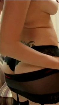 Hot Slutty Girl with Big Tits Masturbates Her Clit with Vibrator and Pussy with Dildo