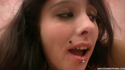 PurefilmsTv: Tied up chick waiting for her cum in mouth from...
