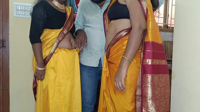 Pushpa porn: हॉट तीन लोगों की चुदाई