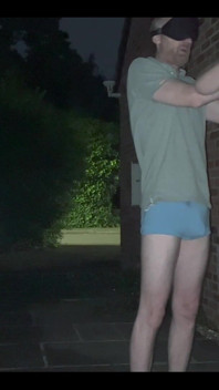 Restrained Him Outside Half Naked