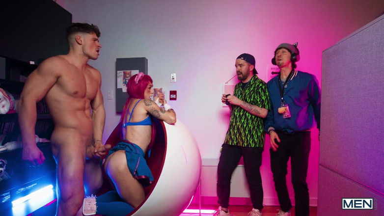 Men network: Anime Boy uwielbia spermę