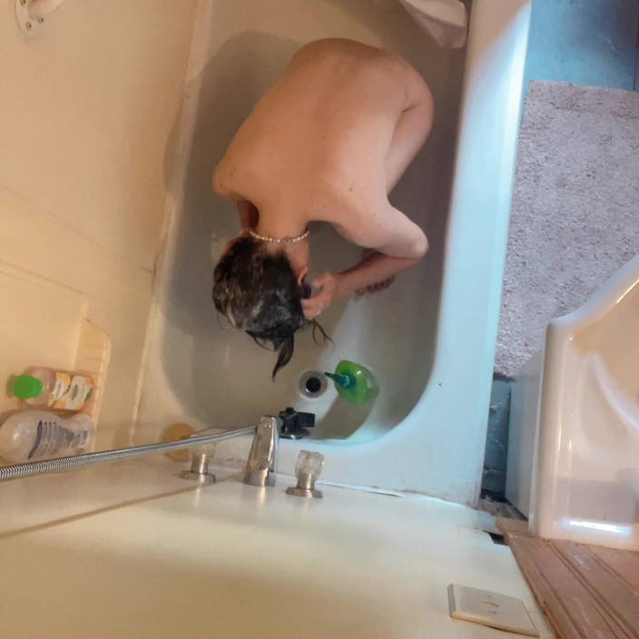 sweethanajapanese: Sauberes Haar Vor Der Dusche