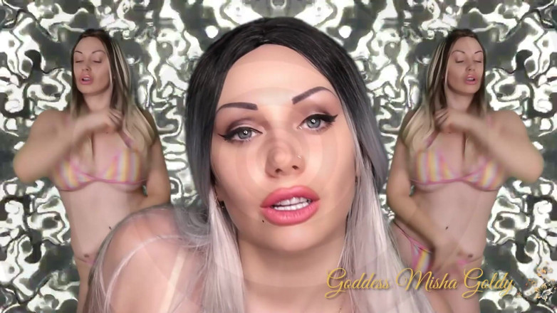 Goddess Misha Goldy: Hipnotizante lavagem mental e ASMR! Escravidão mental gentil e sedutora!...