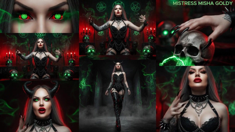Goddess Misha Goldy: Dite ado più accarezzamento solo