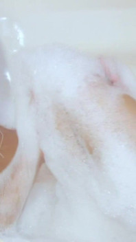 Asian Bunny in Bath