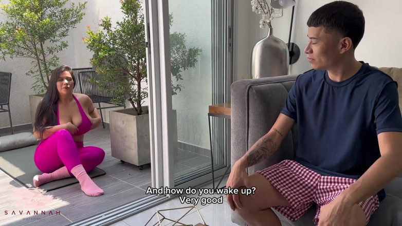 Savannah Watson: Kapitel 4 - Stiefmutter Macht Yoga Und Analsex Mit Stiefsohn - Savannah Watson