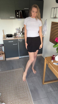 Lifting My Skirt for a Secret View