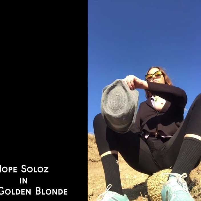 Porno angels: On golden blonde starring Hope Soloz