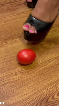 Walking Around Squashing Tomatoes with My High Heels