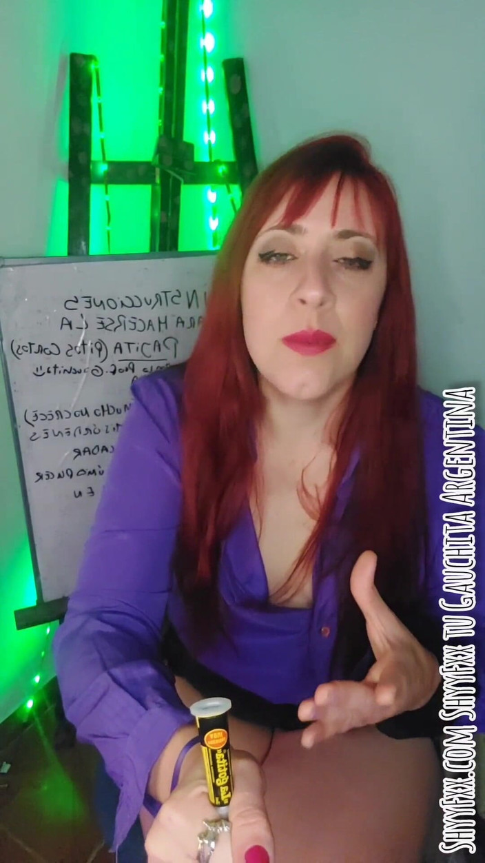 Tu Gauchita Argentina: Profesor Gauchita: JOI untuk Korte Dicks Fuld Tutorial