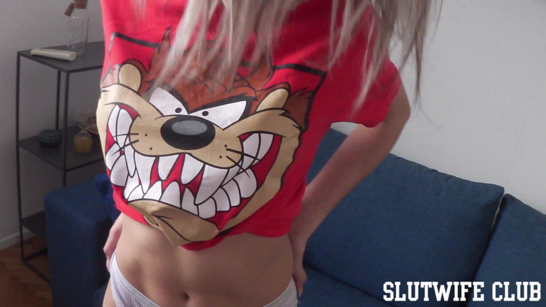 Slutwife Club: За кулисами за кулисами: сессия подготовки к глотке сюрприза Candie