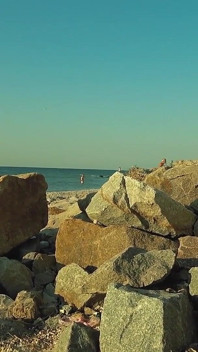Amazing Blowjob on the Beach - Lots of Cum All Over My Face