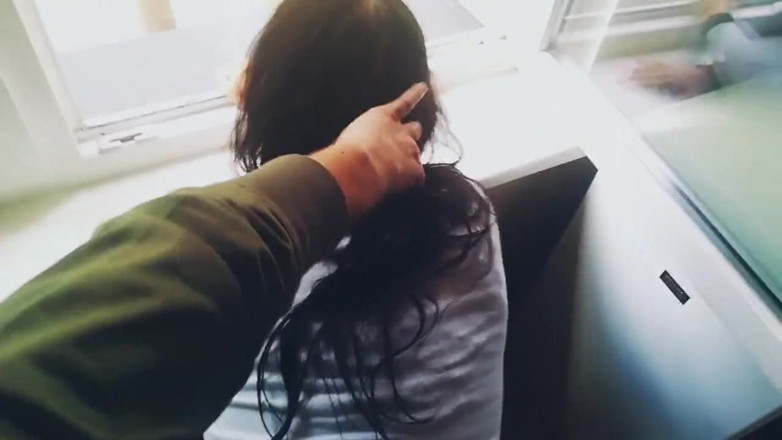 Millanax Fortnite Girl: Heet studente geneukt bij raam met sperma op gezicht
