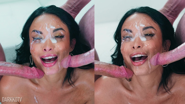 DarkkoTV: Anissa kate lagi asik nyepong kontol dan dicrot di muka...