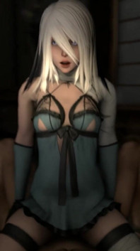 A2 Rides Cowgirl Nier Automata Parody