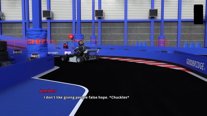 Johannes Gaming: Mahasiswi nakal 23 tahun lagi asik go kart bareng amber