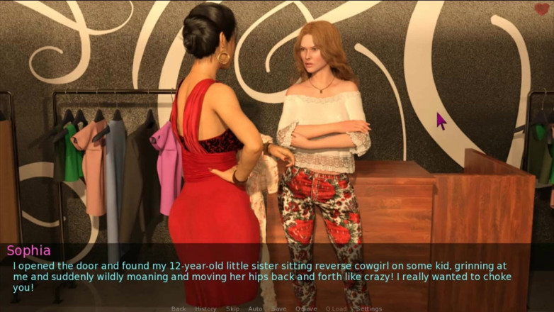 Visual Novels: Seorang istri dan ibu tiri bagian 23