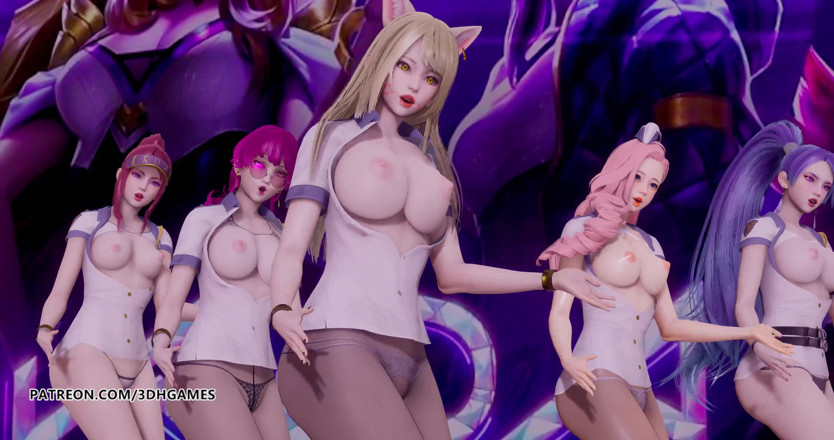 3D-Hentai Games: Somi - striptiz için ne bekliyorsun ahri akali kaisa evelynn seraphine...