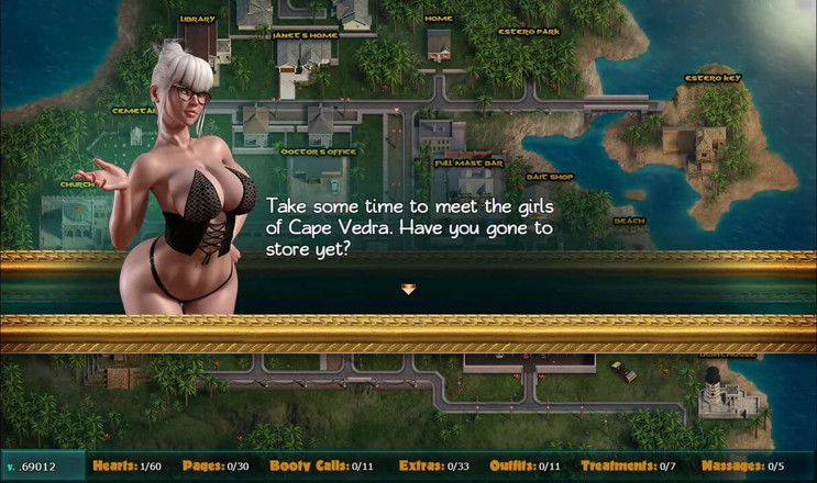 Dirty GamesXxX: Schatz von Nadia: erkundung der Stadt ep.6