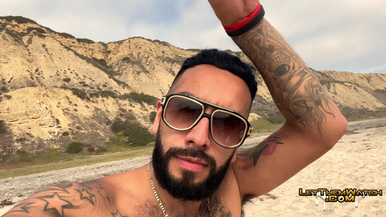 Let them watch: Публічний Трах Молодшого Шпигування Без Презерватива, Спійманий Хардкорним Публічним Пляжним Сексом