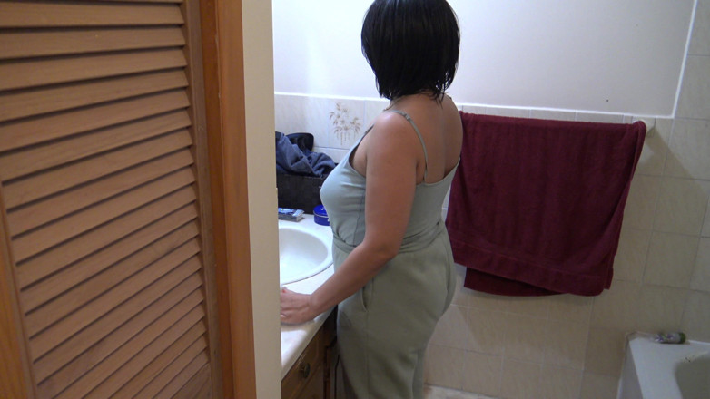 Souzan Halabi: Granny lets teen boy cum inside her panties
