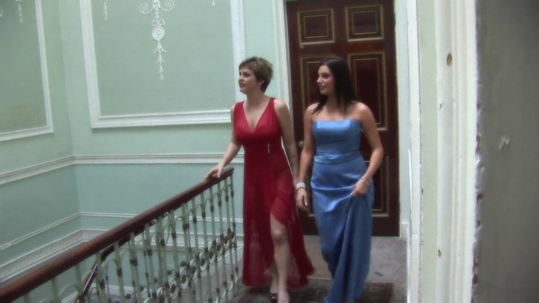 Im Bored lets Orgy: Glam babes like to party, especially if there are two...