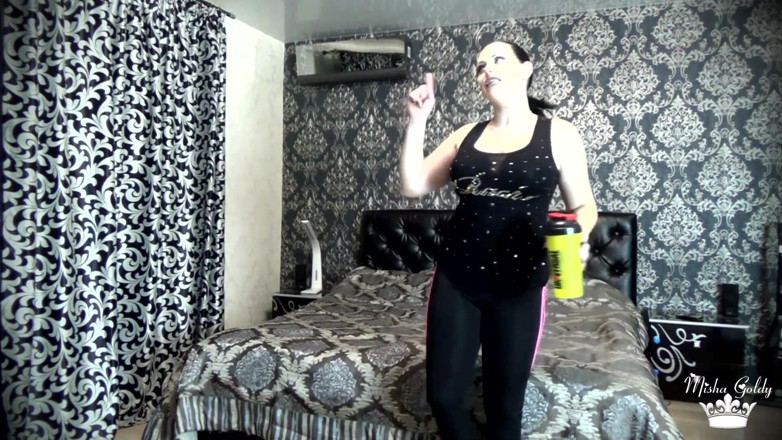 Goddess Misha Goldy: Beating my last weight lifting challenge! More than 50 times per...