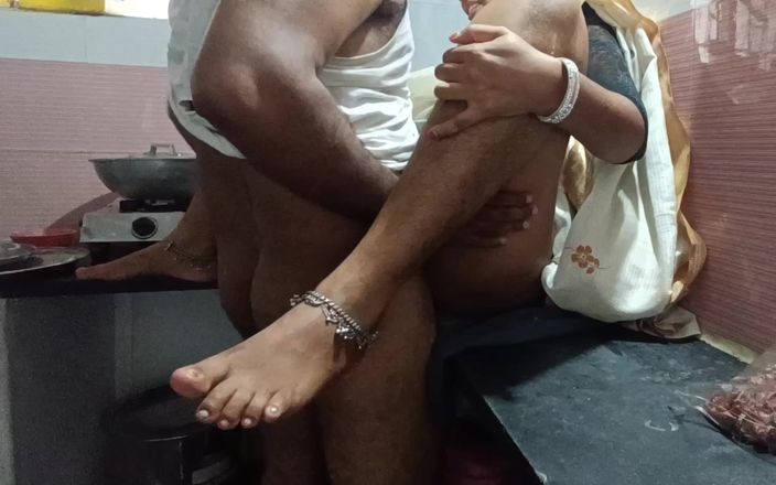 Inba: South Indian house esposa fodendo cozinha com vizinho