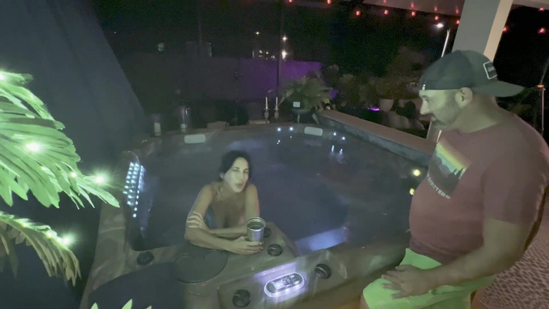 Island Boy Vids: Dampfend, whirlpool-sex mit Abi james