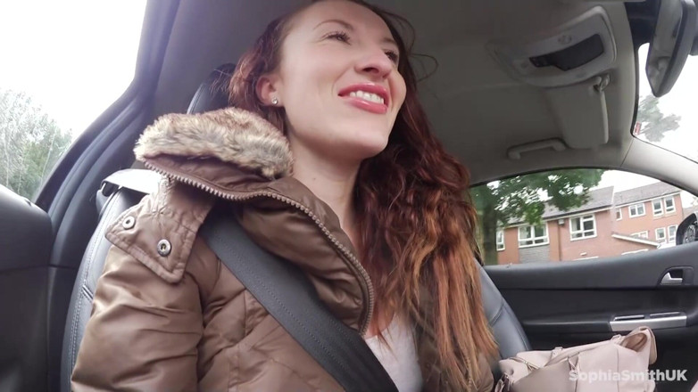 All Sexy Vids: Zoufalství z cesty v autě