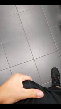 At the gym locker room