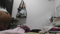 Katrina4deluxe: Roztomilá dívka se ohne a můžete vidět její zadek