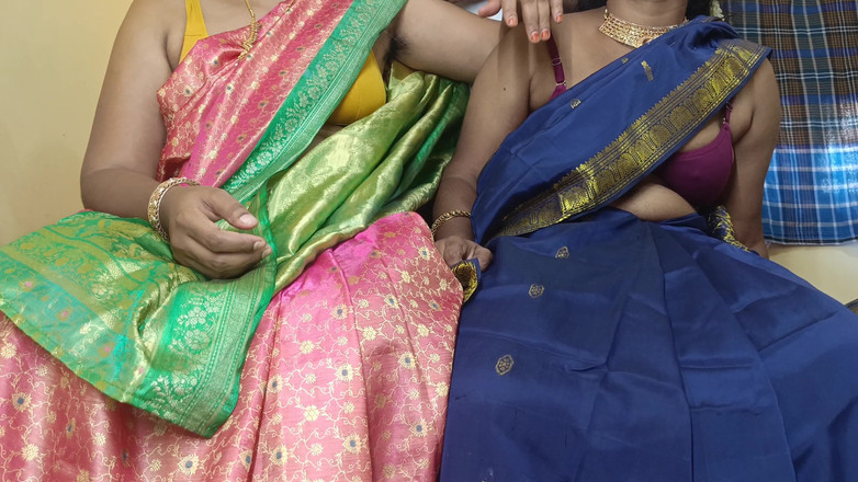 Palani69: Verheiratete schwestern genießen heißen sex zu dritt