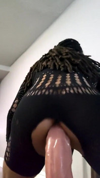 Big Booty TS Pissing Twerking Takes 10 Cum Loads