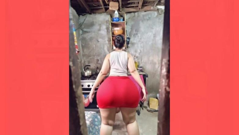 Xprohibidox1: Jiran dalam skirt merah ketat