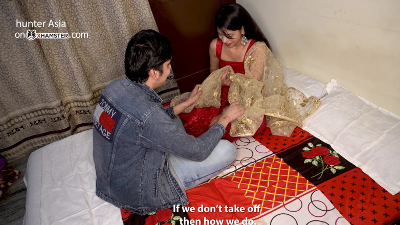hunter Asia: インド人ティーンが結婚後の初夜セックス - ハンターアジア