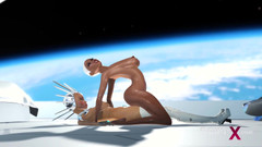 SciFi-X transgender: Une bite super sexy sur Android baise une black sexy...