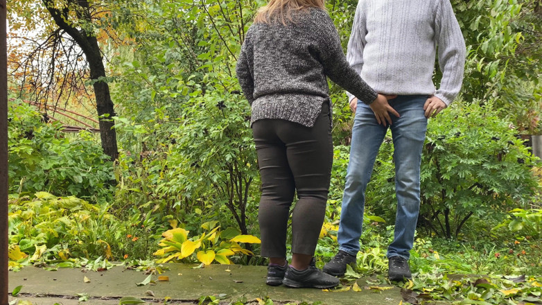 OurFetishLife: Hot stepmom did it to me again outside