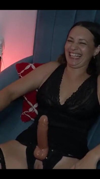 MILF + Strap-on = Pleasure