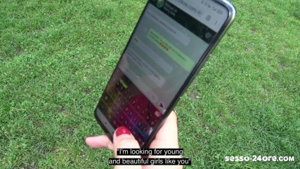 SESSO-24ORE: Italian youtuber cunt hookups with old man