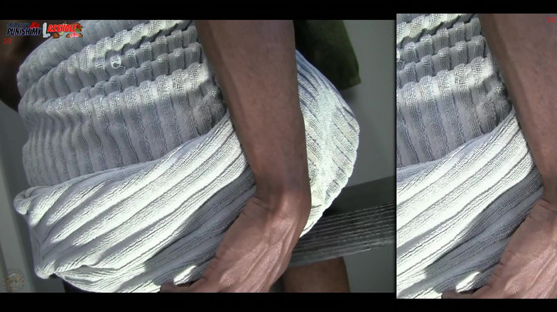 Ass Monkey: Cậu bé ngồi trên băng ghế nhà tù (góc 1&amp;amp;2) - với sự...