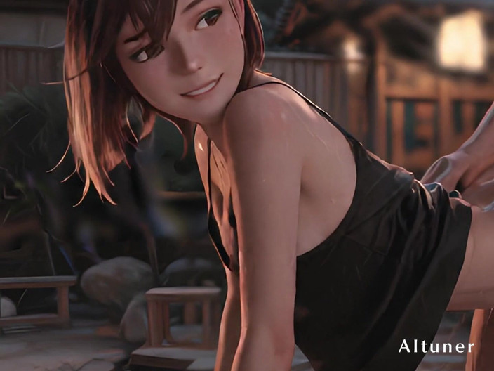 AItuner: Des rubans rouges se balancent dans le lit la nuit......