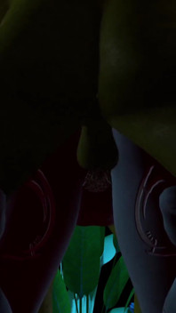 Elf hat einen dreier mit zwei orcs