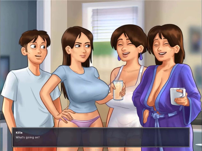 Cartoon Play: Summertime saga part 52 - spread your legs, stepmommy
